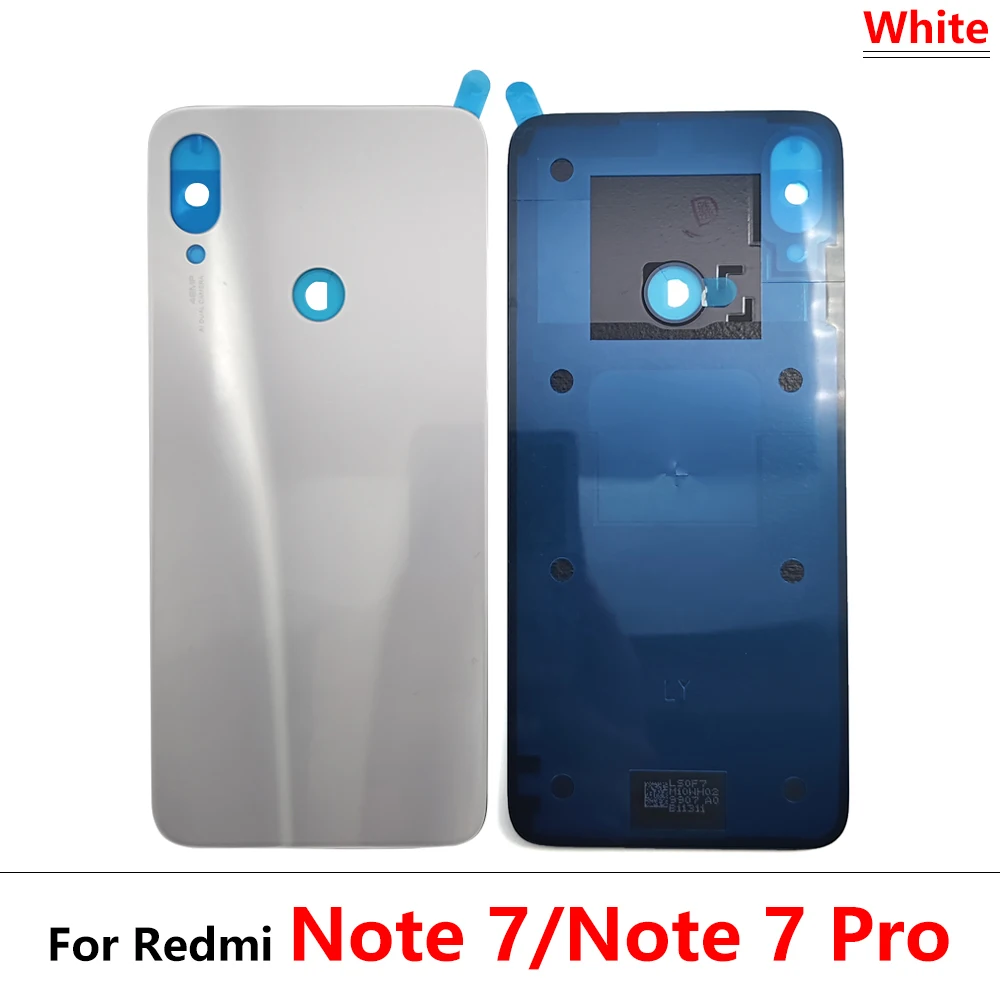 Original For Xiaomi Redmi Note7 Note 7 Pro Battery Back Cover Rear Door Housing Case Replacement For Redmi Note 9 Battery Cover enlarge