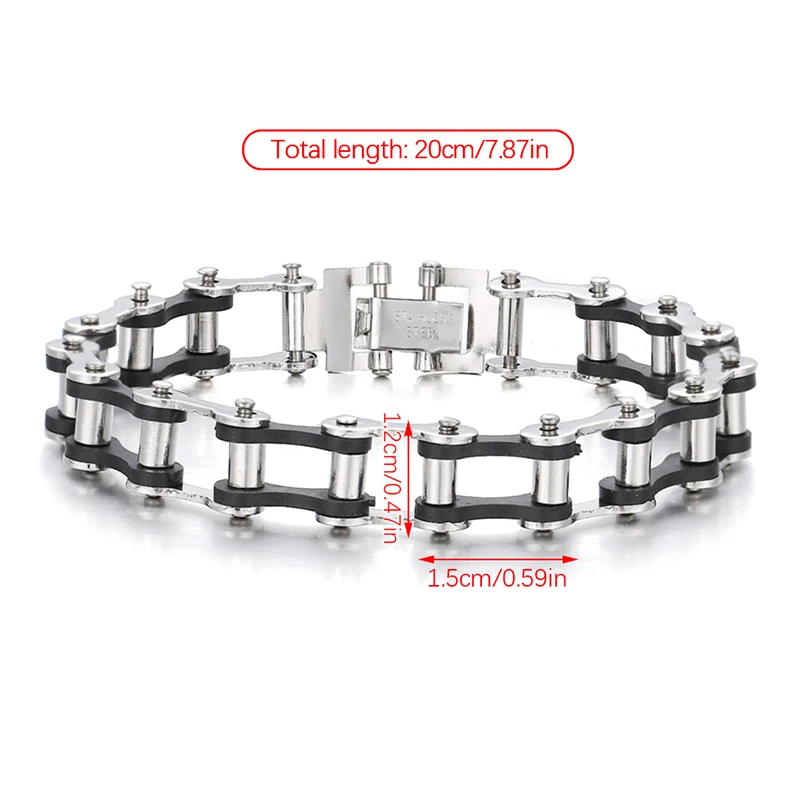 Велосипедный мотоциклетный браслет-цепочка байкерские браслеты-цепочки модный