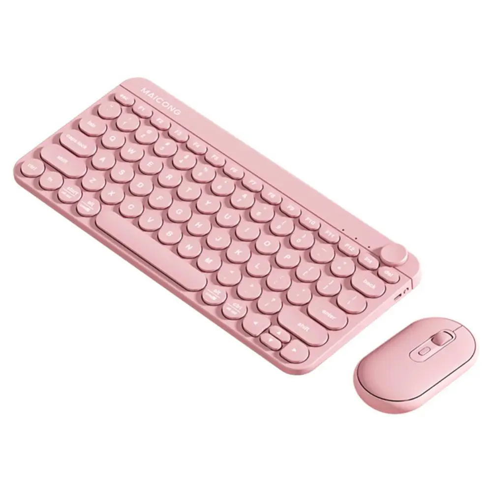 

Mute Keyboard Mouse Charging Dual-mode Keymouse Set Portable Computer Accessories Wireless Keyboard For Windows