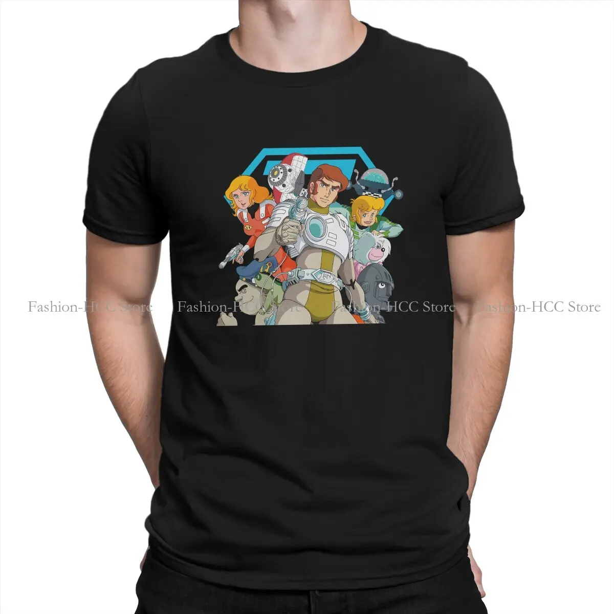 

Comet Crew Special TShirt Captain Future Futuremen Anime Comfortable Hip Hop Gift Clothes T Shirt Stuff