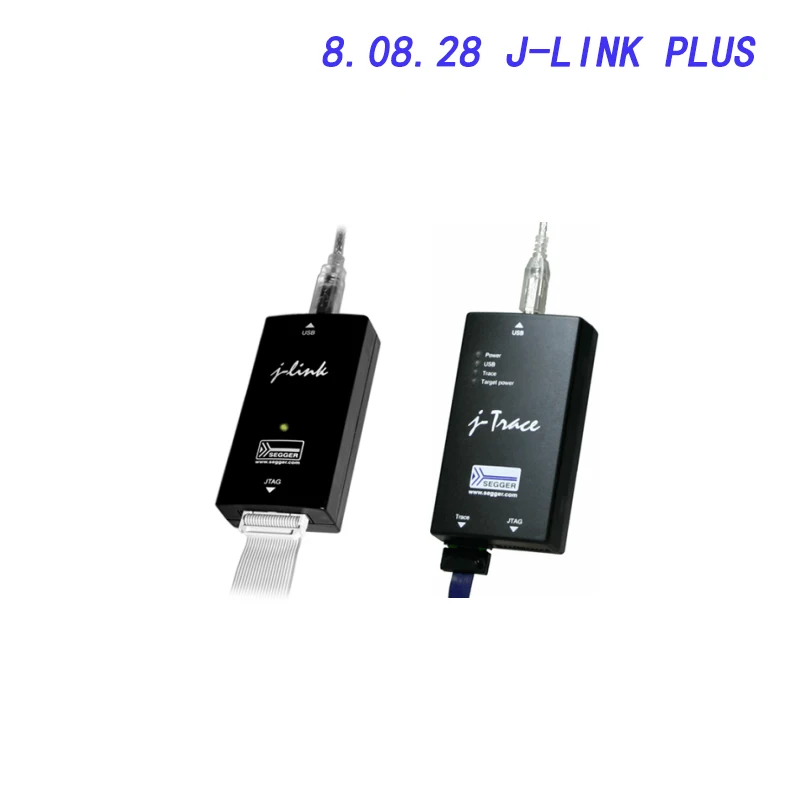 8.08.28 J-LINK PLUS эмулятор, датчик отладки J-Link PLUS, датчик отладки ARM Cortex/PIC32/RX/EFM8/C8051, улучшенное программное обеспечение
