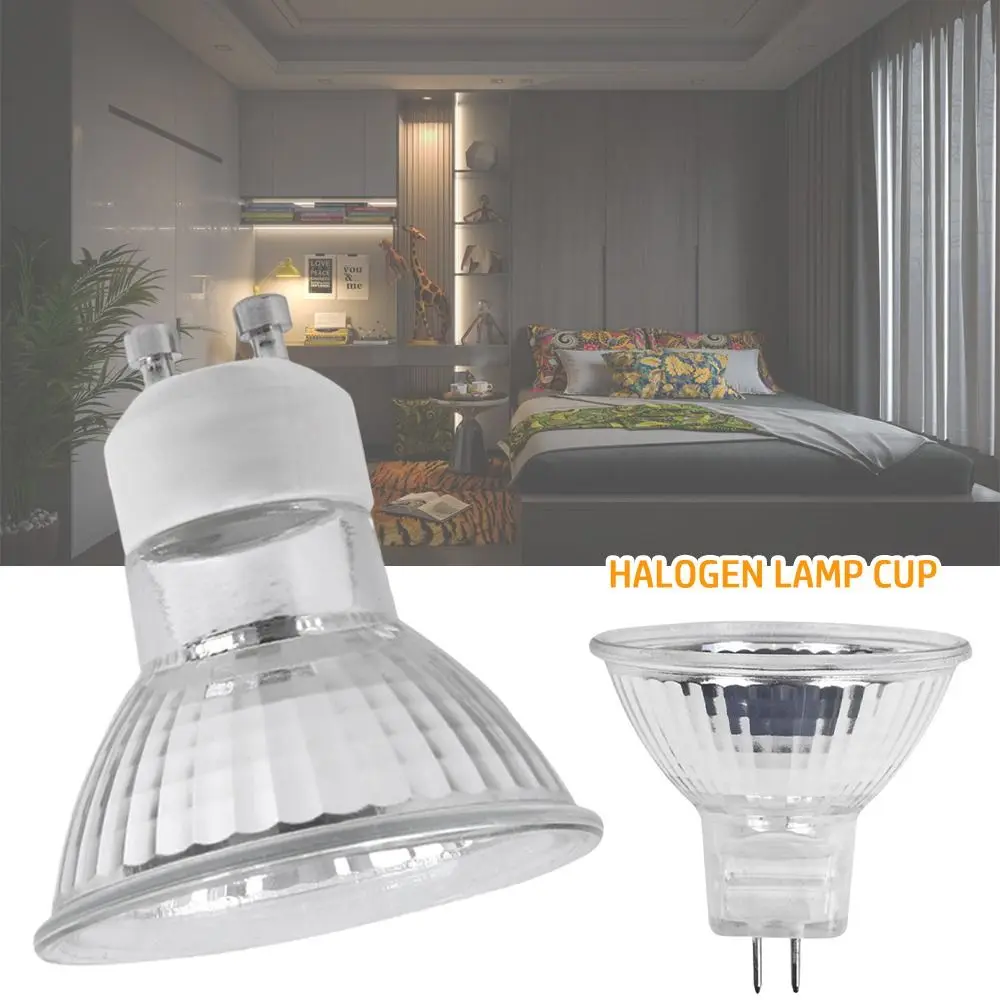 

Modern minimalist spotlight Reptile heating dimming quartz lamp GU10 MR16 MR11 50w or 35w Halogen Light Bulbs Spot