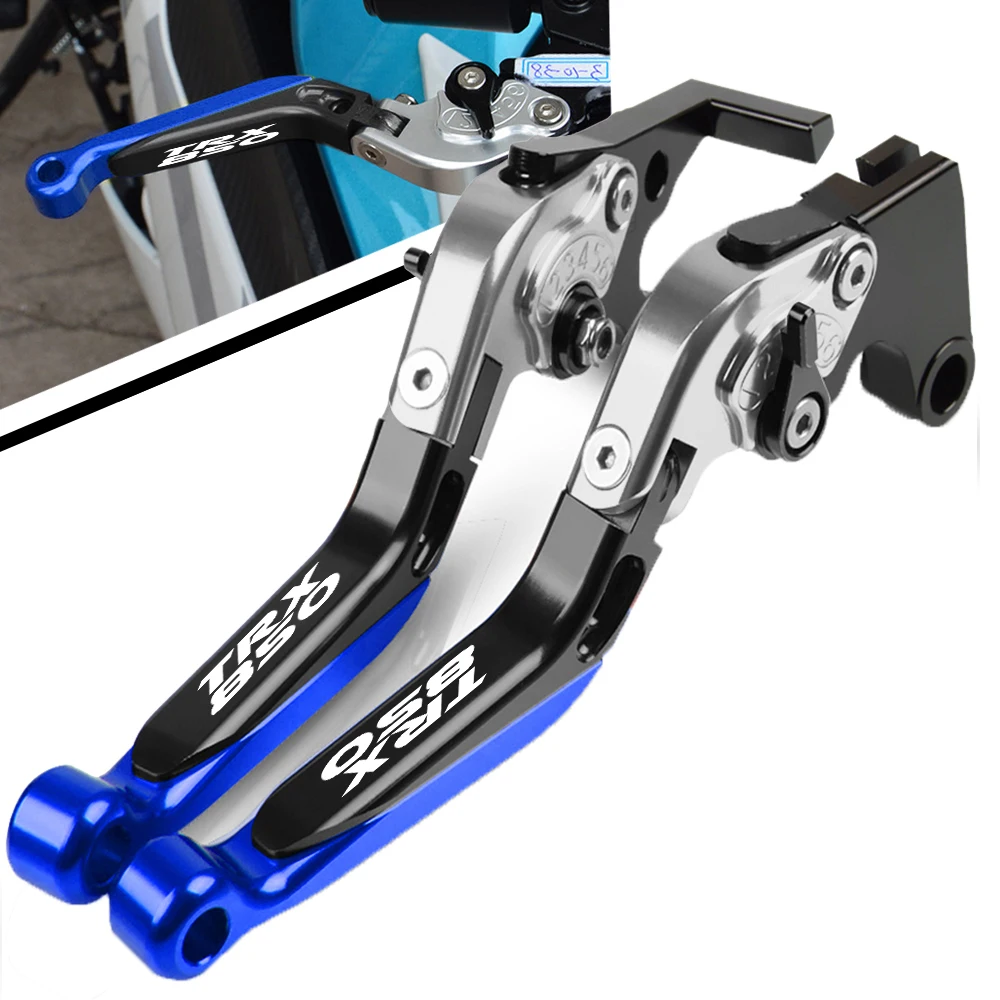 

CNC aluminum Motor Adjustable Extendable Folding Brake Clutch Levers For Yamaha TRX 850 TRX850 1996 1997 1998 1999 2000 2011 12