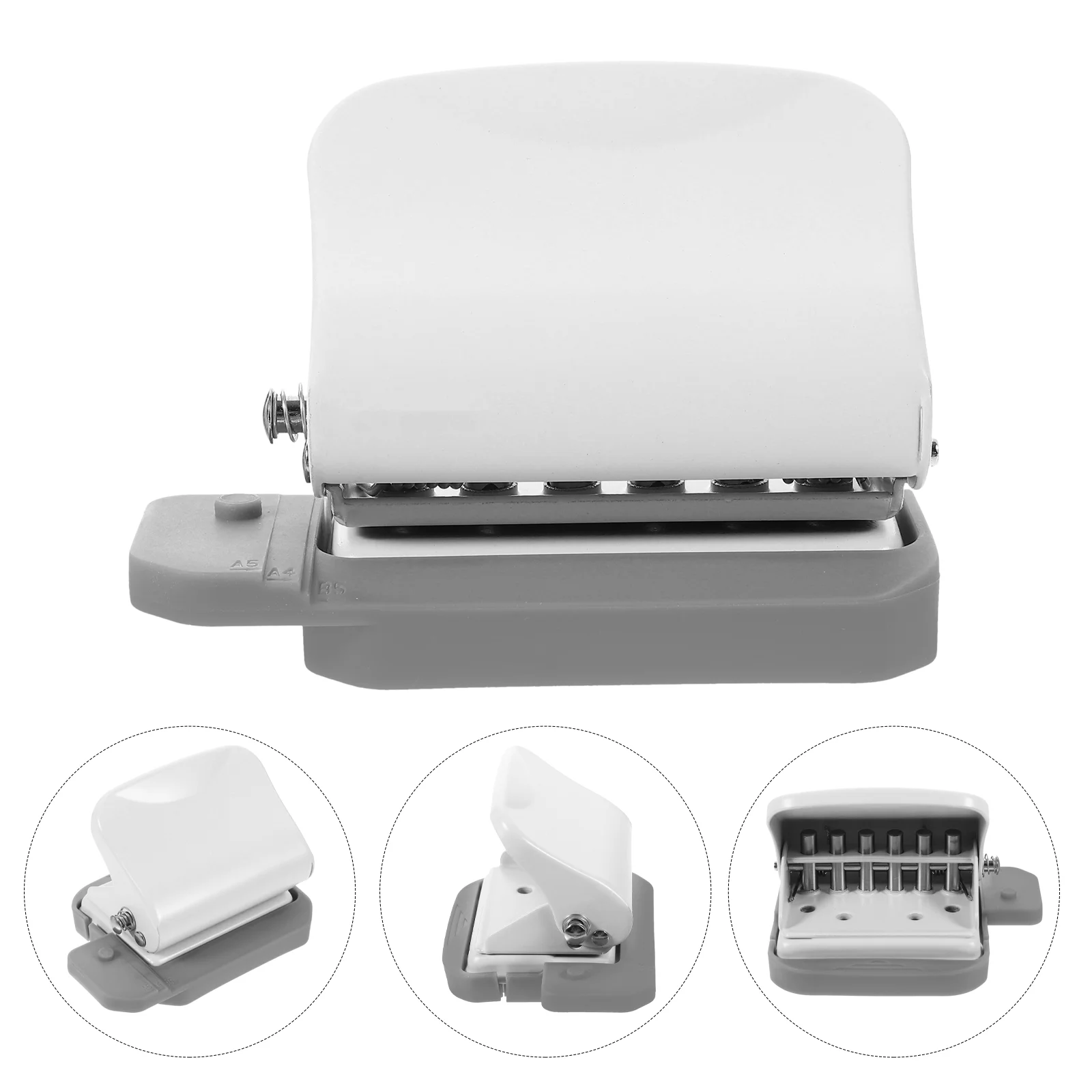 

Отверстие для отверстий в листьях, ручной Дырокол для офиса с 6 отверстиями