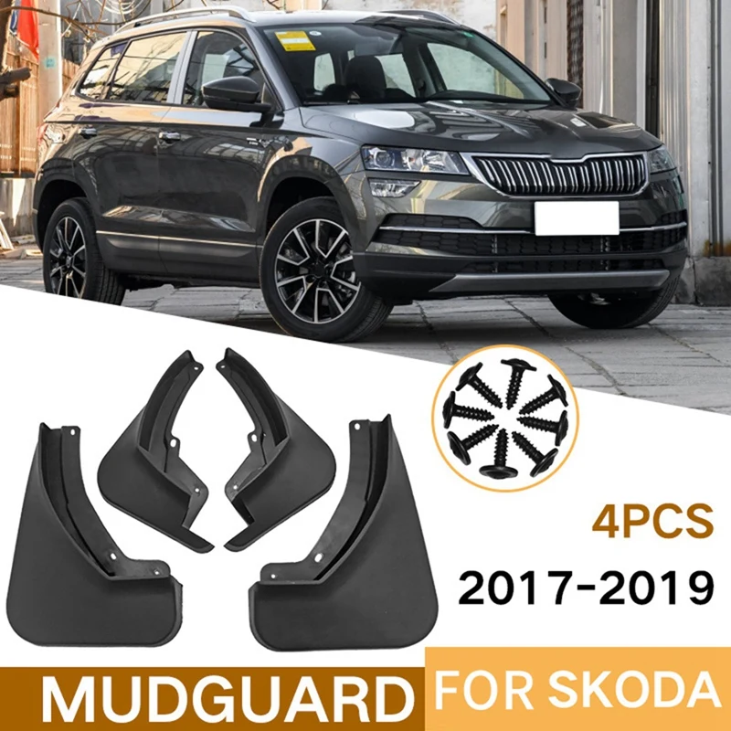 Флэш-брызговики для Skoda KAROQ 2017-2019