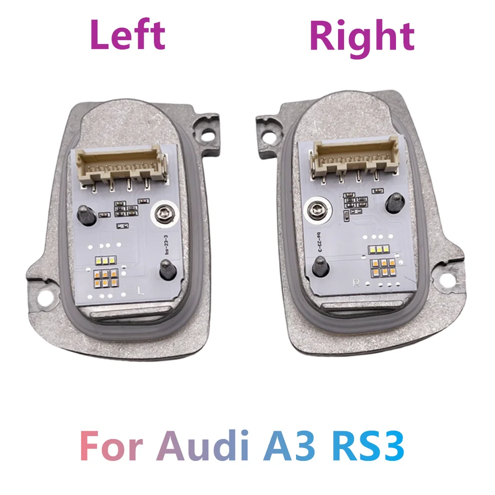 Автомобильный 8V0998473A 8V0998474A DRL модуль передней строчки светодиодные Угловые