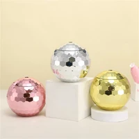 600ml fashion creative flash disco ball cups bar party decoration straw wine beer juice goblets drinkware unique cocktail glass