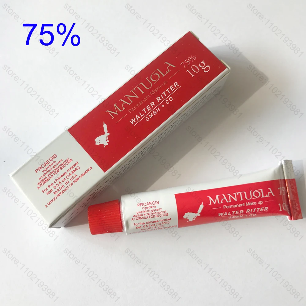 

75% PROEAGIS MANTUOLA Before Tattoo Cream Permanent Makeup Microblading Eyebrow Lips Tattoo Care Cream10g