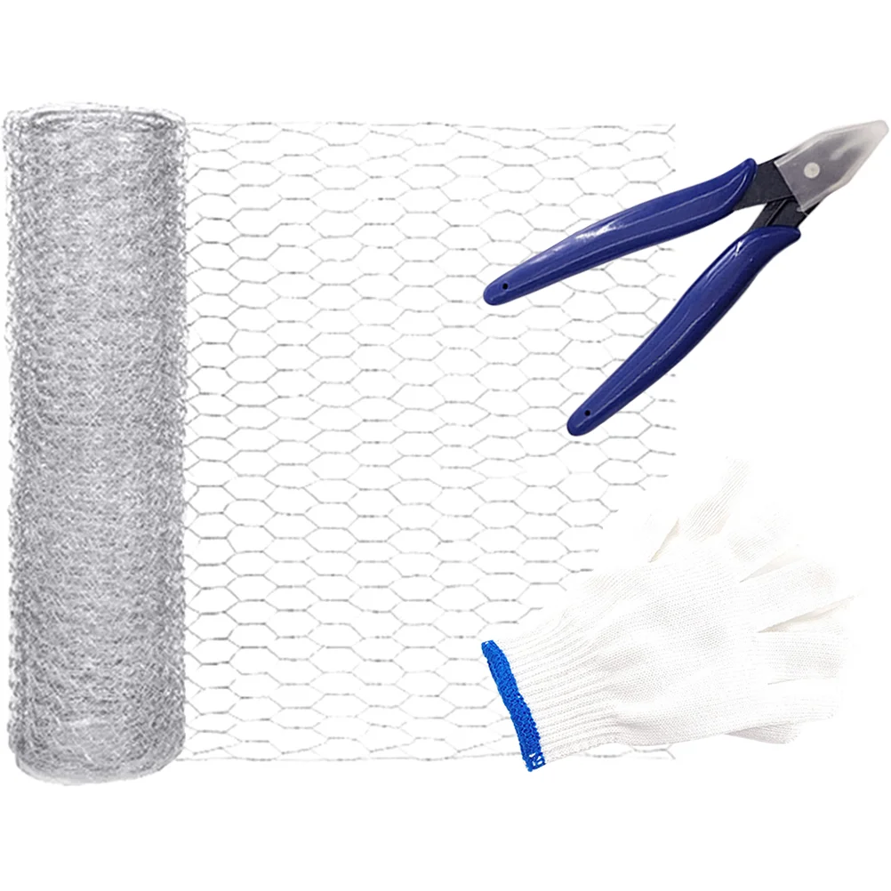 

1 Set Multi-functional Household Farm Wire Fence Poultry Wire Mesh Poultry Wire Net Chicken Wire Fencing Poultry Wire Fence