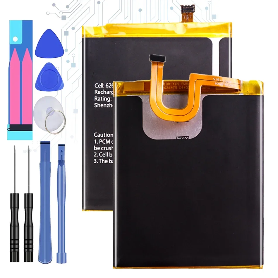 

BV 9600 5580mAh Mobile Phone Battery for Blackview BV9600 626479P Batteria + Free Tools