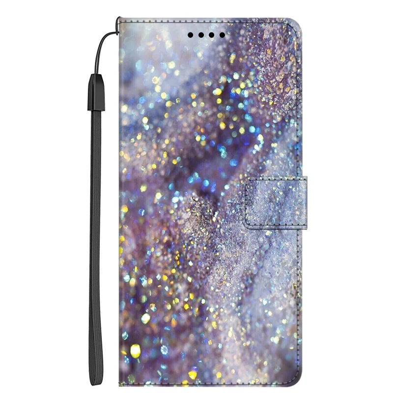 Фото Кожаный чехол для Asus Zenfone ZB601KL, ZB602KL, ZB555KL, мраморный Магнитный кошелек, флип-чехол для ZB631KL, ZB633KL, ZB634KL, оболочка №4