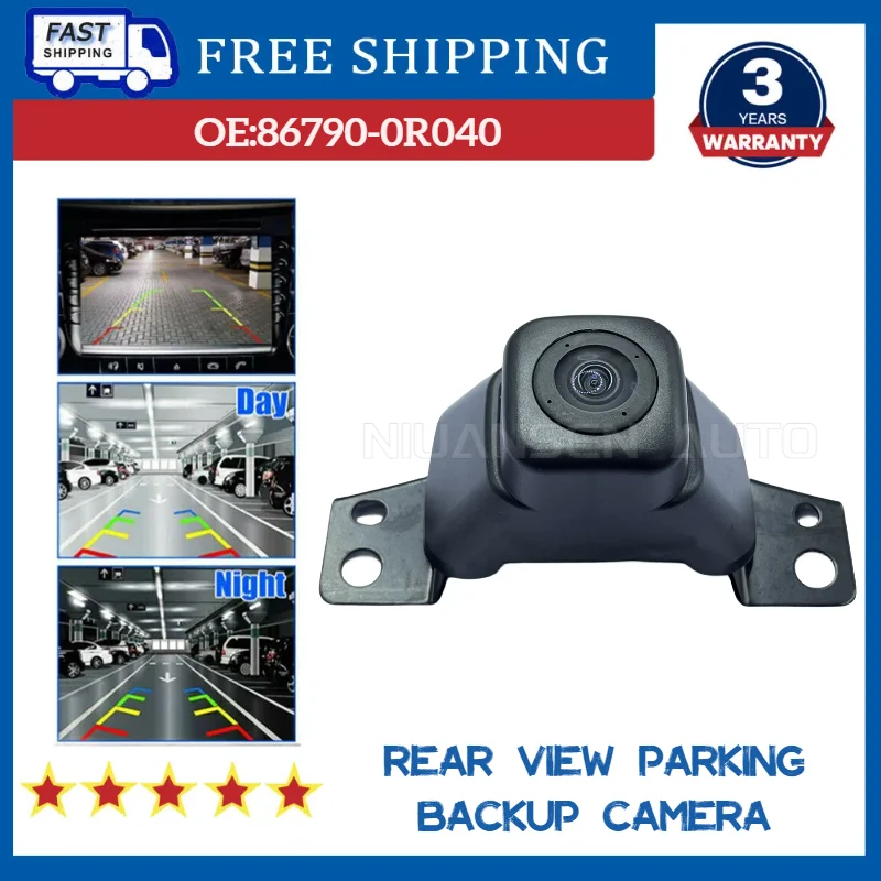 

86790-0R040 867900R040 для Toyota RAV4 2013-2019, автомобильная парковочная камера с объемным обзором спереди 86790-0R041 86790-42070, автоаксессуары
