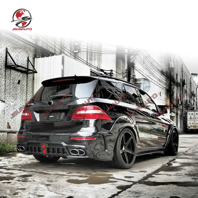 Неокрашенная тюнинг WD ФАП передний задний бампер боковые юбки для W166 ML300 350 ремонт