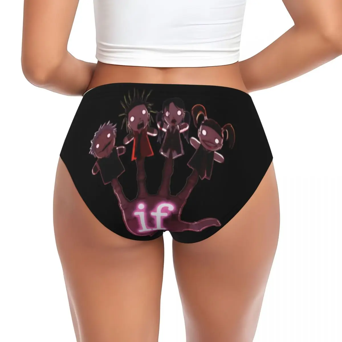 Женские трусики на заказ If Msi Mindless в стиле хип-хоп панк-рок самовосстанавливающие