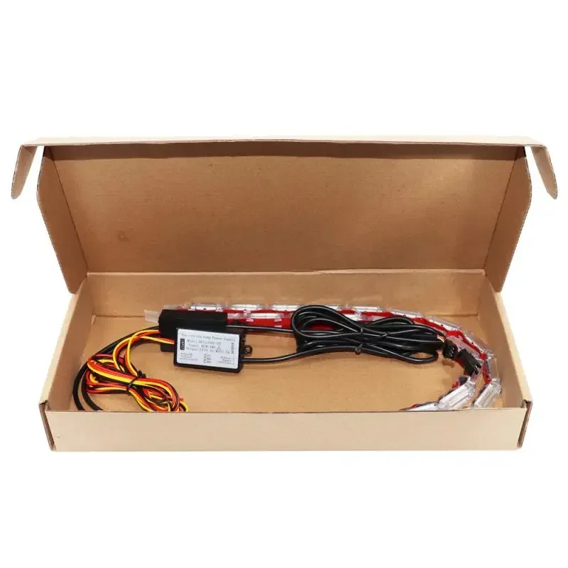 1/2 шт. 8-16 светодиодных дневных ходовых огней Водонепроницаемые гибкие