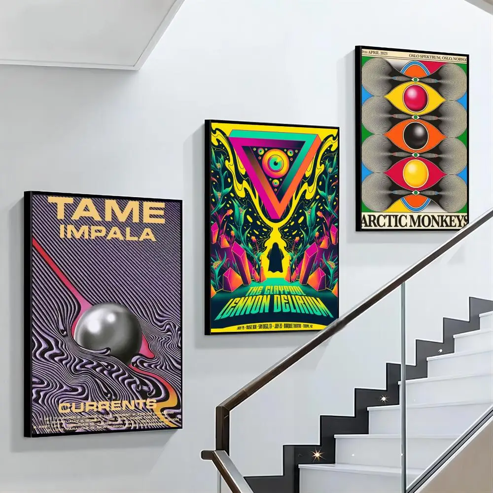 Tame Impala Современное Искусство Постер Наклейка На Стену Для Спальни Декоративная