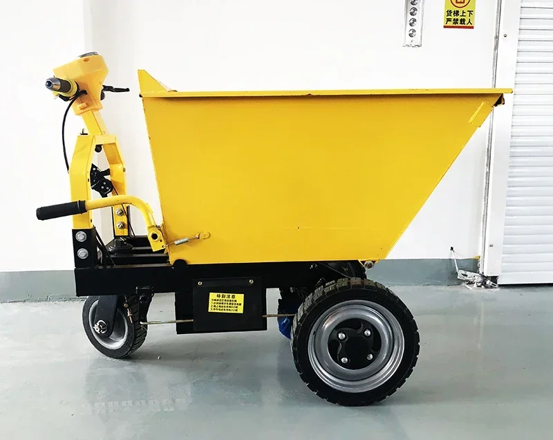 Электрический косой грузовик инженерный автомобиль саморазгрузочный