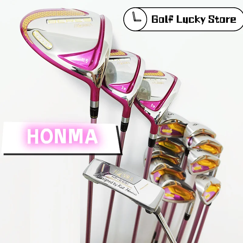 

Womens Golf Clubs Honma S07 4 star Golf Complete Set Of Clubs Graphite Shaft And Cover