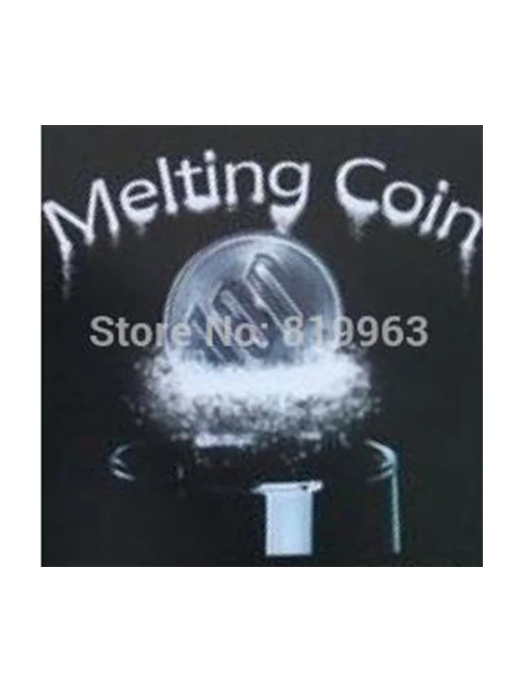 

3pcs/Lot Melting Coin - Magic Trick,Magie Accessories,Mentalism,Stage,Close Up,Comedy,Illusions,Magia Toys Classic