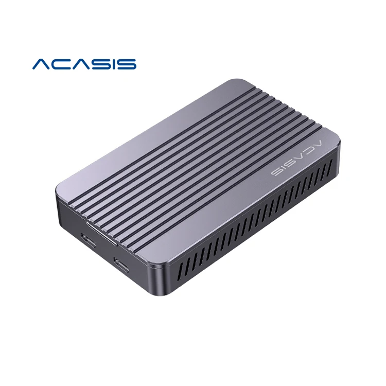 

ACASIS m.2 NVME ssd Aluminium SSD USB 4.0 M.2 SSD Enclosure 2TB and 5 in 1Docking Station for laptop and mac