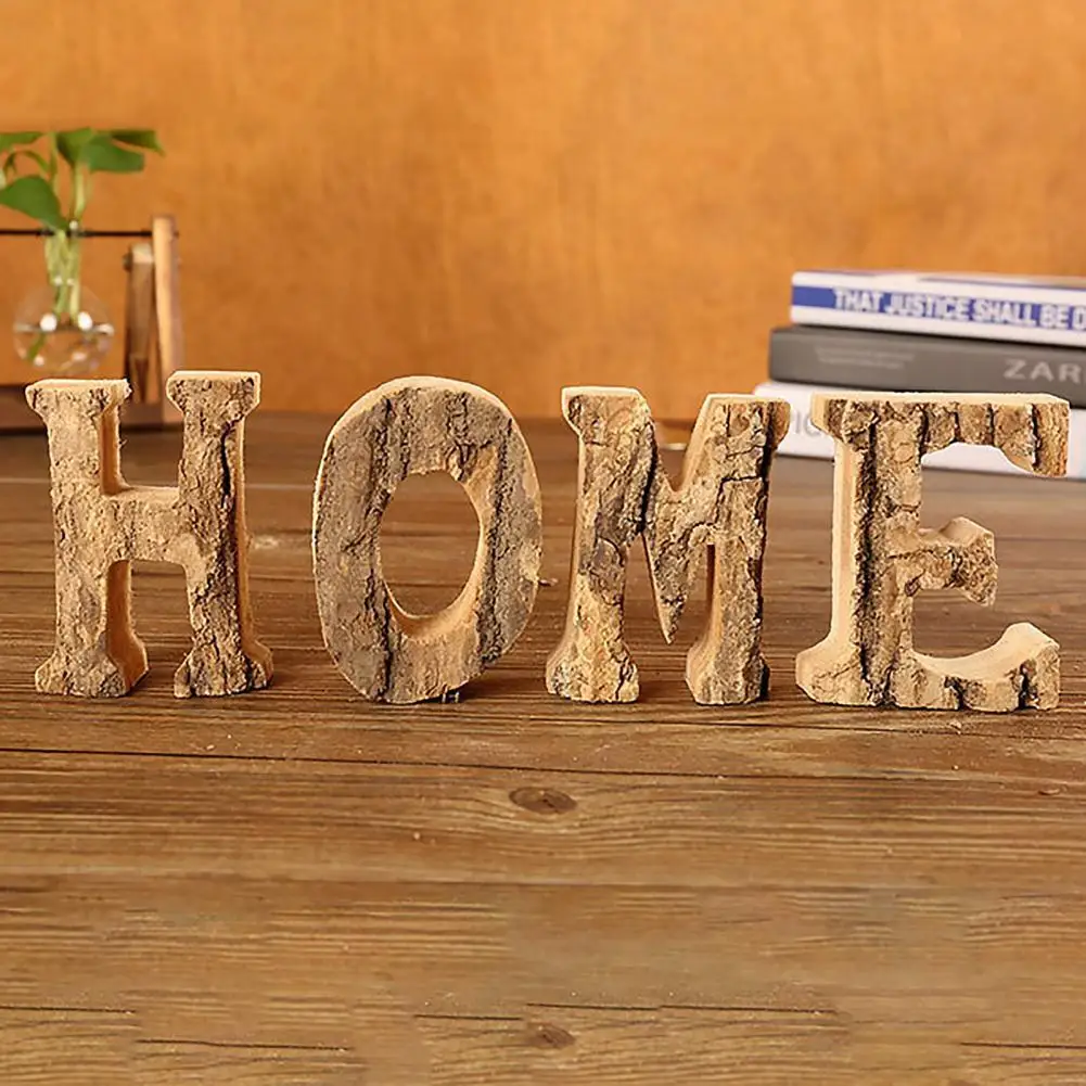 

Useful Wood Flat Back Fine Workmanship Number Art Ornament Home Decor Number Art Ornament Number Art Figurine