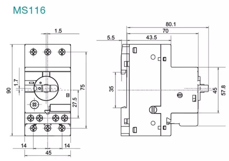 1. 8ac-47550-00-00. 004. Автомат abb ms116-4. Автомат защиты двигателя abb ms116.