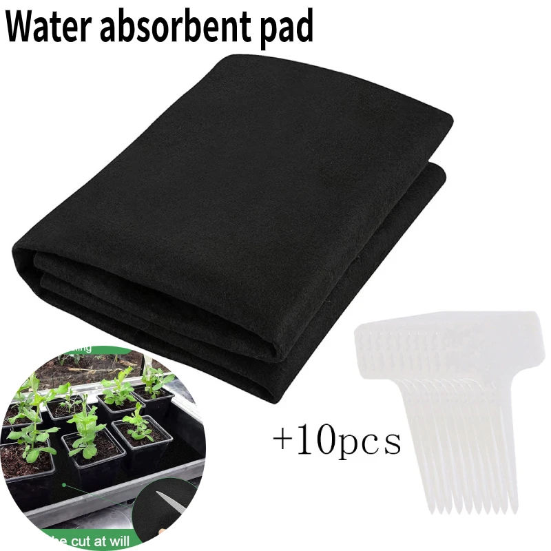 

Watering Capillary Mat Practical Vacation Plant Watering System Reusable Garden Supplies Basket Liner for Greenhouse Hydroponics
