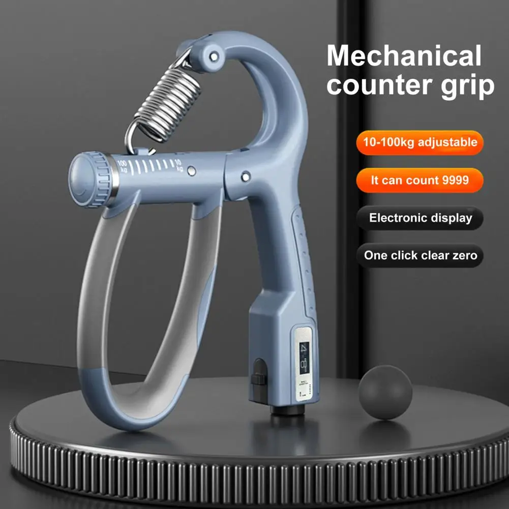 

Hand Exerciser Portable Non-Slip Metal Hand Strength Wrist Gripper Workout Use