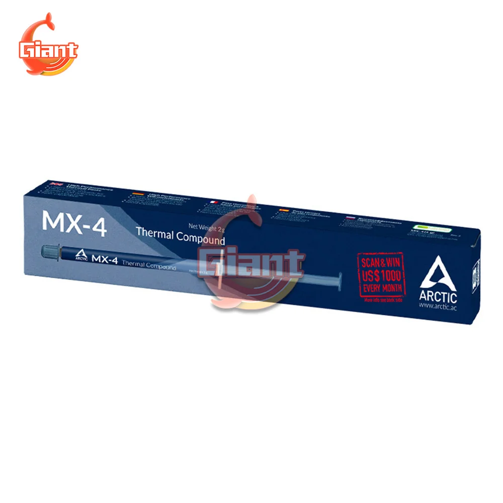 

MX-4 2g 4g Thermal Grease Compound Conductive Grease MX 4 Silicone Paste Heat Sink Processor CPU GPU Cooler Cooling Fan Plaster