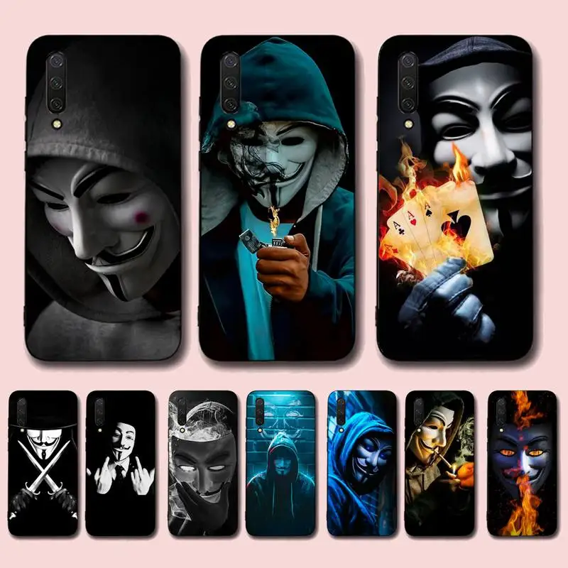 

Anonymous Phone Case for Xiaomi mi 5 6 8 9 10 lite pro SE Mix 2s 3 F1 Max2 3