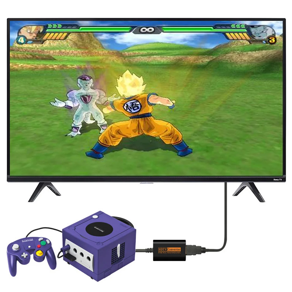 Tanie N64 Do Przejściówka Adapter HDMI, Kabel HDMI Dla Nintendo 64 I Super Oddelegowanych Ekspertów Krajowych I NGC,Plug And Play, Kabel Cyfrowy, Przywrócić Ekran Gry
