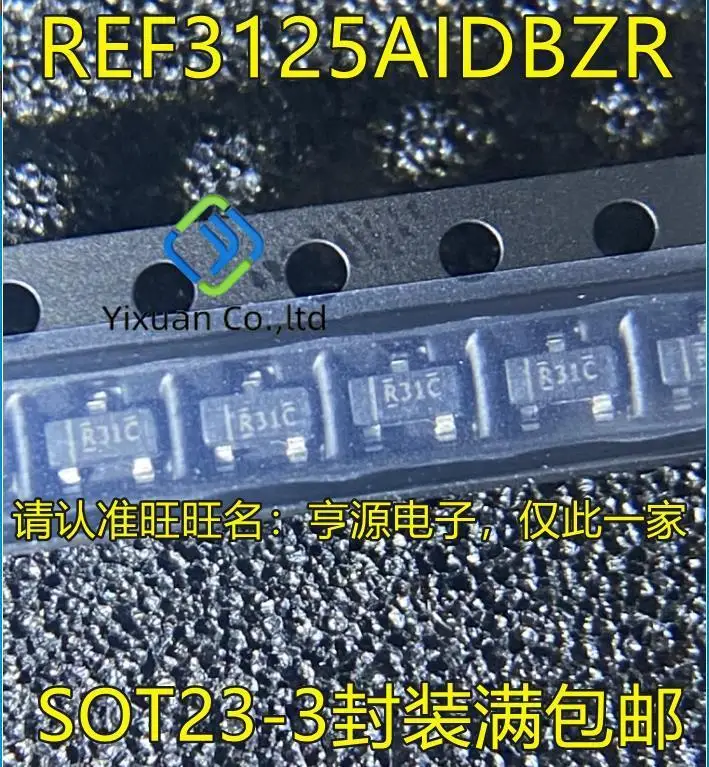 

10pcs original new REF3125 REF3125AIDBZR silk screen R31C voltage reference/power management IC