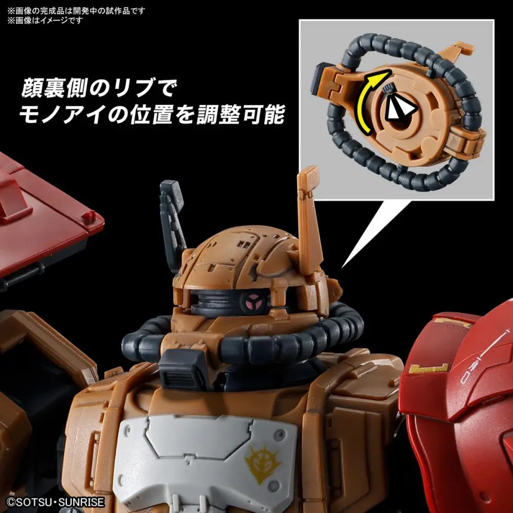 Предпродажа Bandai Подлинная HG 1/144 Netflix ZAKU 2 [F Тип] Реквием для мести аниме