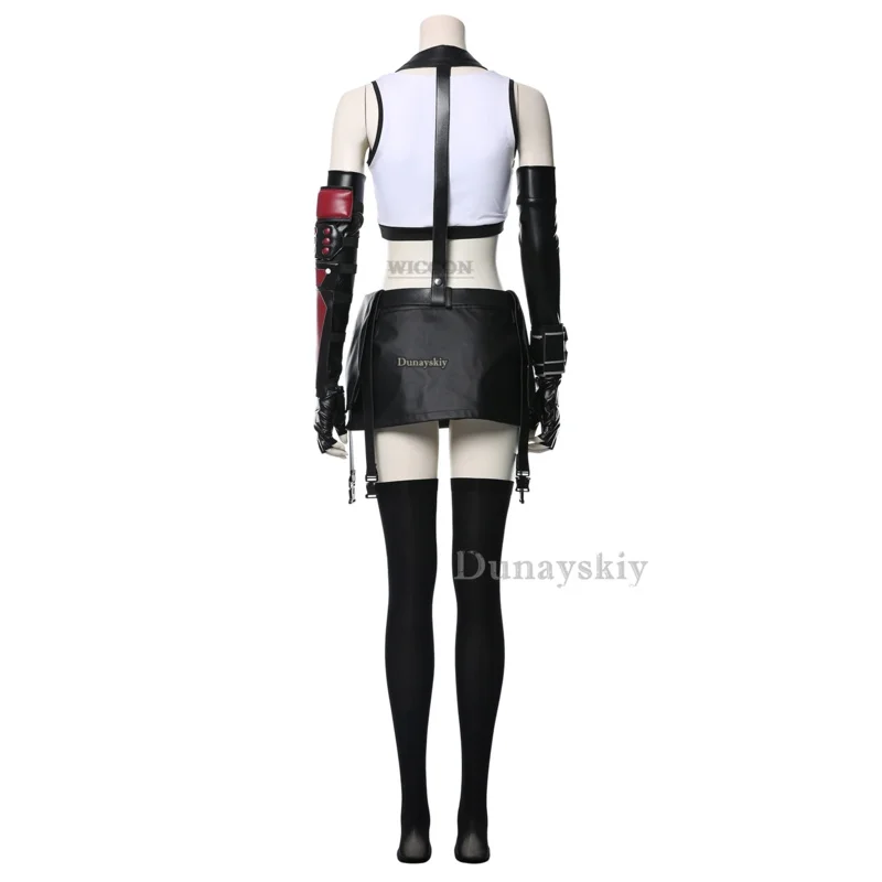 Костюм для косплея Tifa Классическая фантазия VII ремейк locart косплей костюм