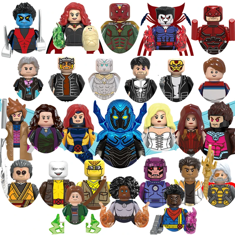 Фото Конструктор World Legends Toys Bricks WM2155-WM2162 для подарков, 767-774, мини-фигурки, игрушки для детей №1