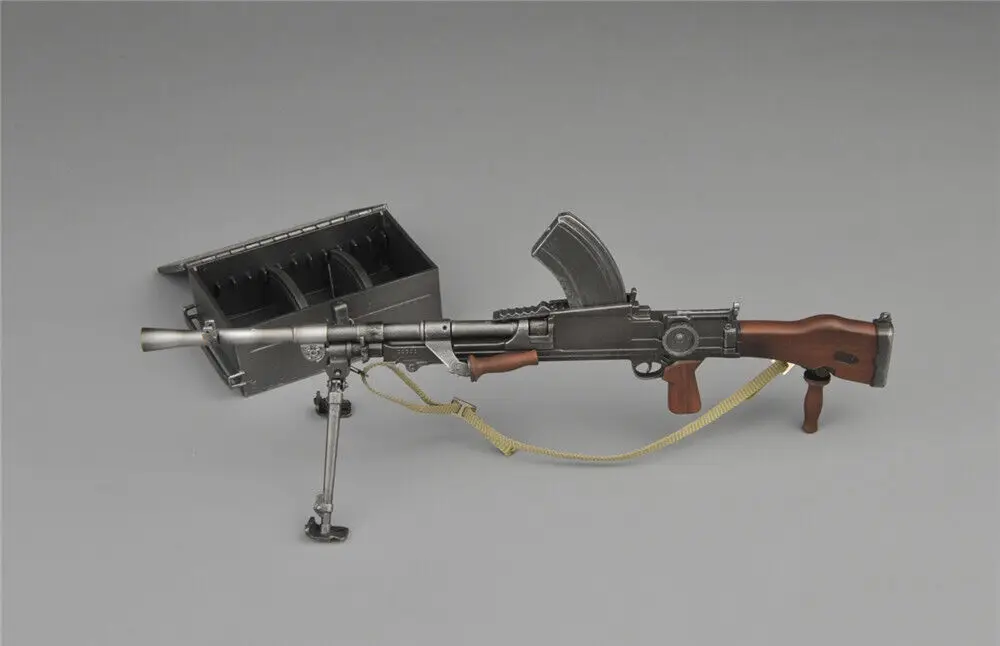 

1/6 Scale WWII Soldier Plastic Bren Light Machine Gun Model for 12"