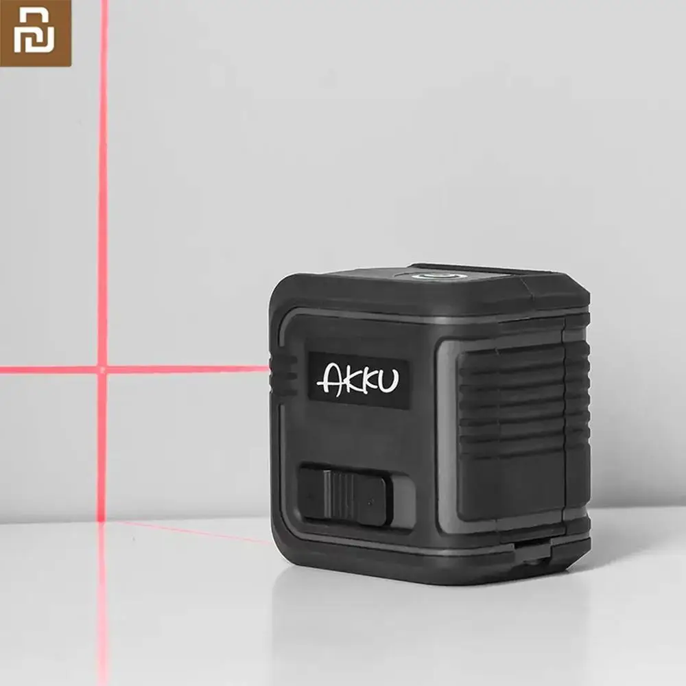 

New Youpin AKKU Laser Level Self-Leveling 360 Horizontal Vertical Cross Super Powerful Red Infrared laser For Smart Home