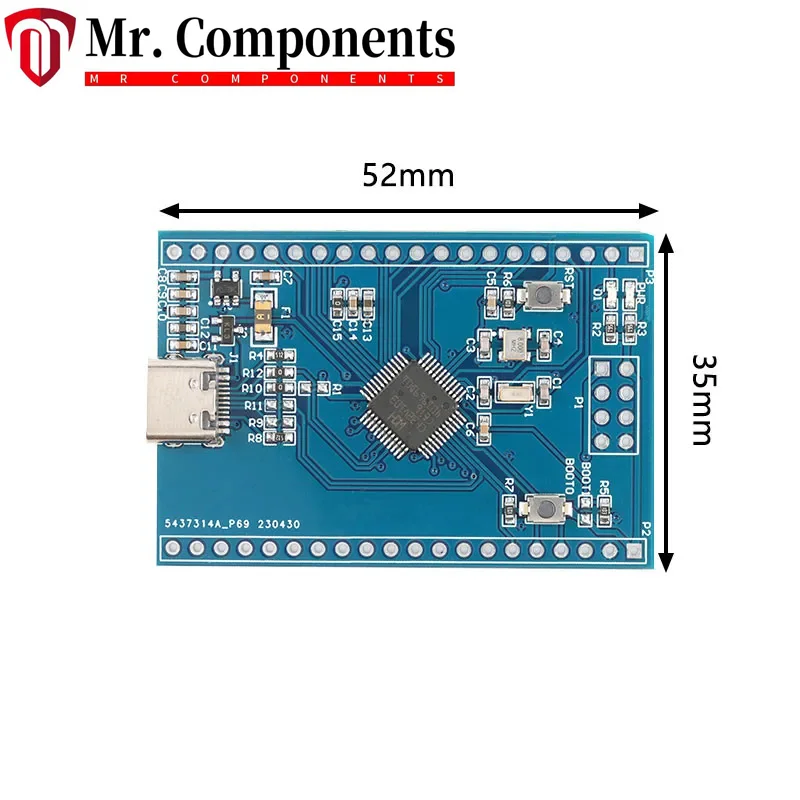 Процессор для разработки системы CH32V103C8T6 базовая обучающая плата модуль IIC USART