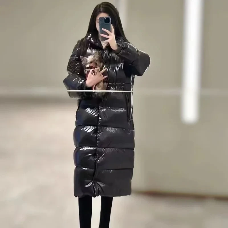 MC женский зимний пуховик на толстой молнии лучшие пуховики 90 модное зимнее