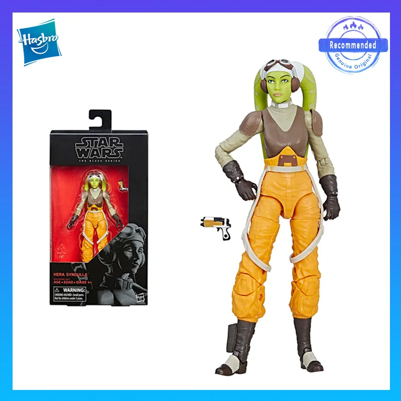 

Аутентичные оригиналы Hasbro, серия Звездные войны, избранное Hera Syndulla, периферийные детские подарки, подвижные персонажи, модельные игрушки