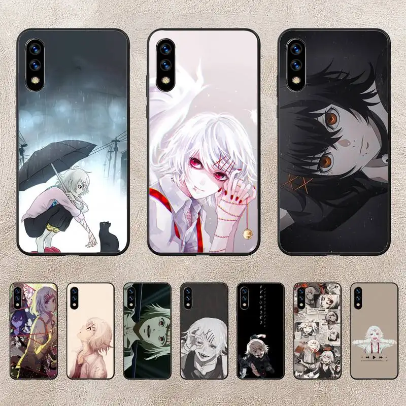 

Anime JUUZOU SUZUYA Tokyo Ghouls Phone Case For Huawei G7 G8 P7 P8 P9 P10 P20 P30 Lite Mini Pro P Smart Plus Cove Fundas