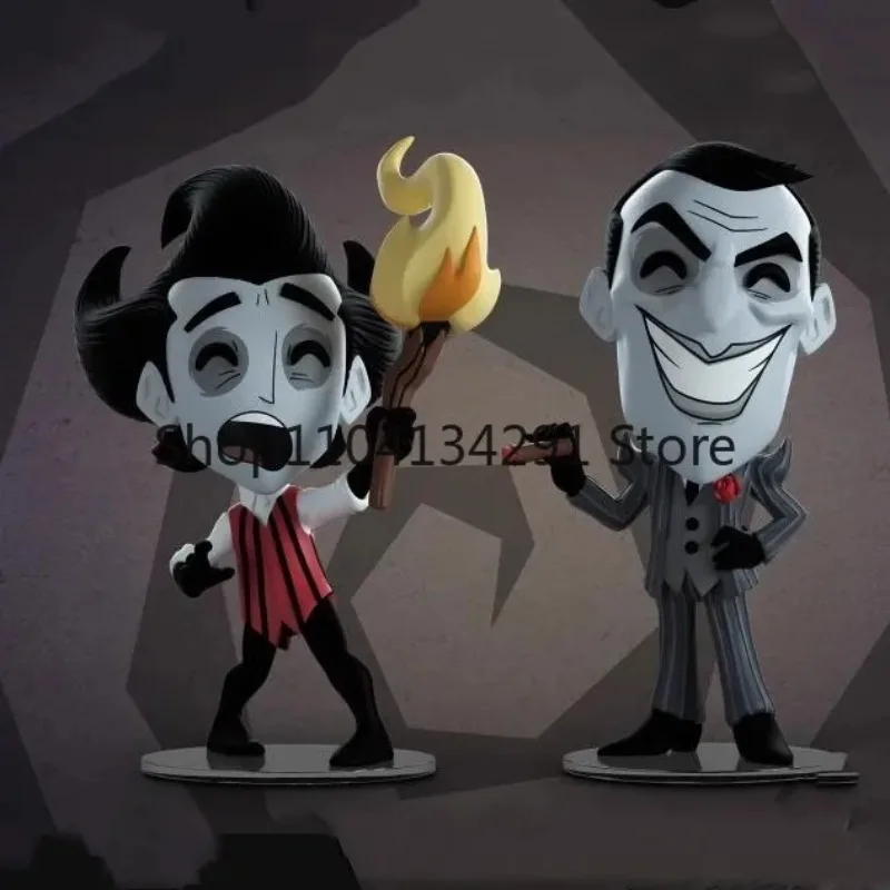 Фото Оригинальный мерч Youtooz Don't Starve: фигурка Честера с леопардовым принтом и черно-белой кожей паука, CD-ключ, игрушка-фигурка №3