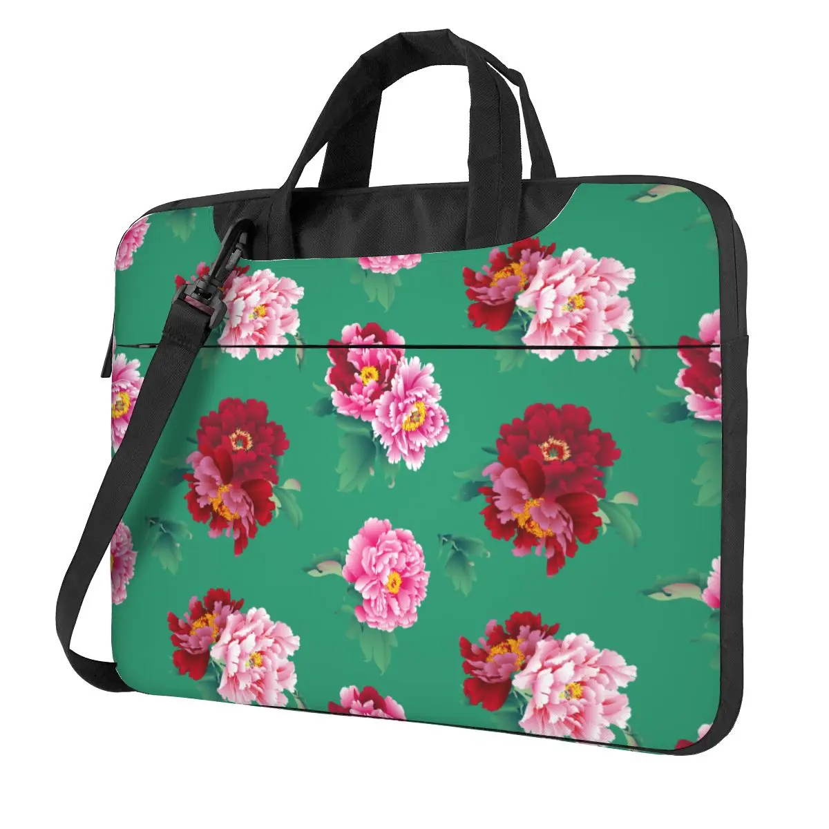 Сумка для ноутбука чехол Северо-восточного большого цветка розовая сумка Rose13 14 15