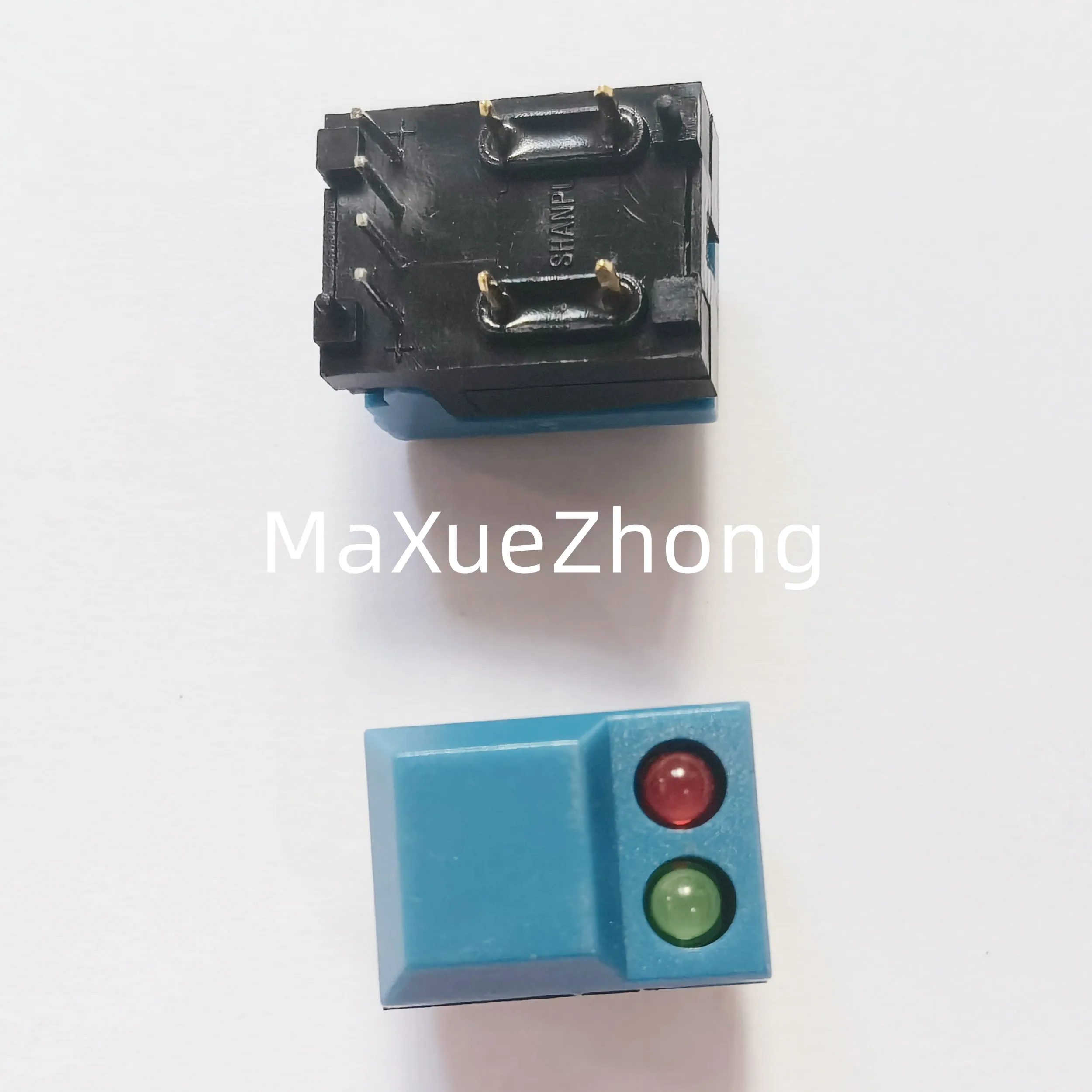 Оригинальный новый 100% переключатель 3V сбросить сенсорный выключатель PB86-A1 двойной светильник белые, красные, синие, черные кнопки