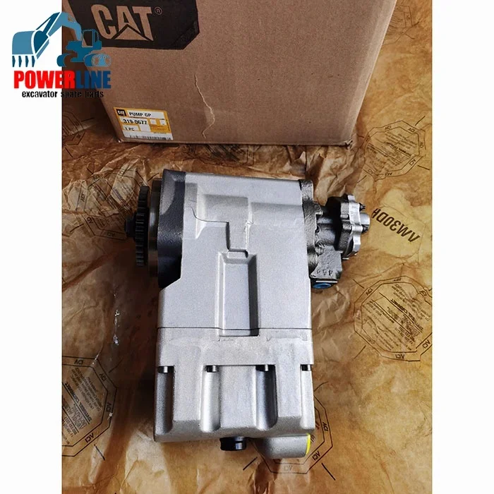 Верхние части экскаватора Топливный насос 324D 330D 319-0677 3190677