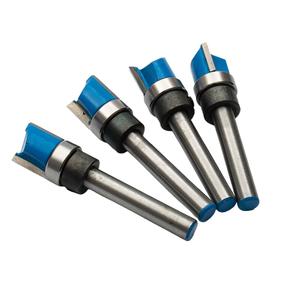 

1/4\\\" Shank Mortise Template Flush Trim Router Bit Cutter Woodwork 1/4*1/2*11.9 Woodworking Tools Milling Cutter Ferramentas