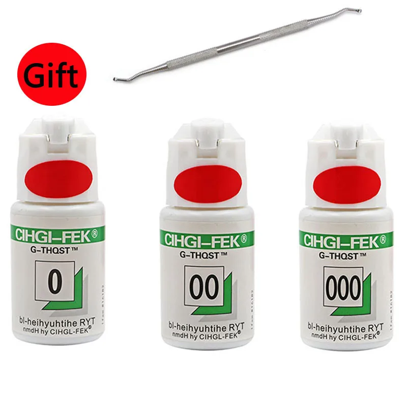 Dental Thread Disposable Gingival Retraction Cord Knitted Cotton Gum Line Size 0 00 000 Dentist Clean Tools Gifts