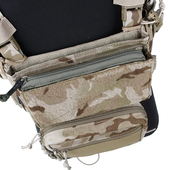 Outdoor Sports Tactics SS Chest HAnging Special Auxiliary Bag Three Piece Set Upgrade 500D Non Reflective Cordura Fabric