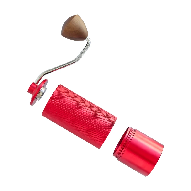 Модернизированная ручная кофемолка из стали 304 202 портативная