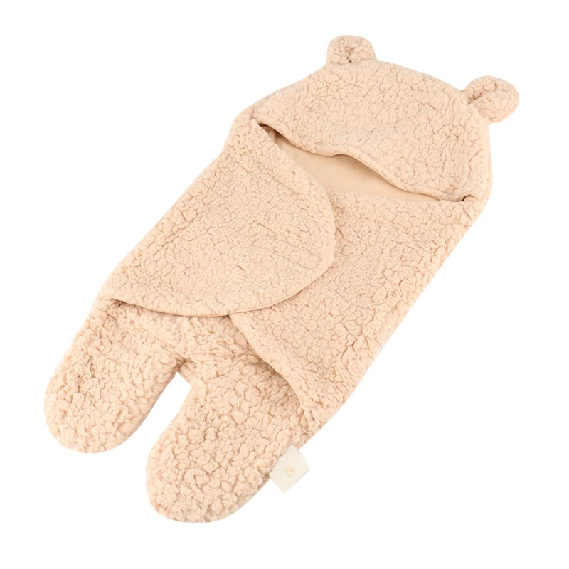 

Детское Пеленальное Одеяло, симпатичное хлопковое плюшевое одеяло для мальчиков и девочек, пеленки для новорожденных от 0 до 6 месяцев